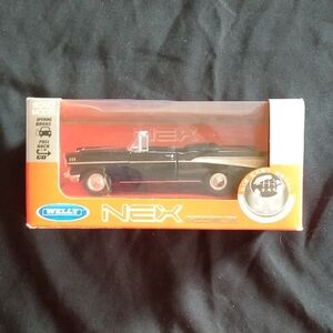 NEX Black Classic Convertible Toy Car